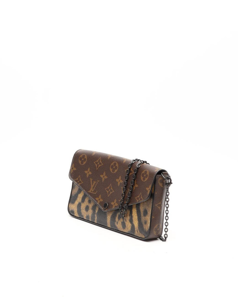 Louis Vuitton Leopard Wild At Heart Pochette Félicie Bag