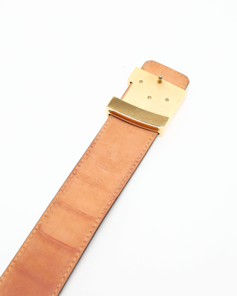 Louis Vuitton San Tulle LV Belt, size 90
