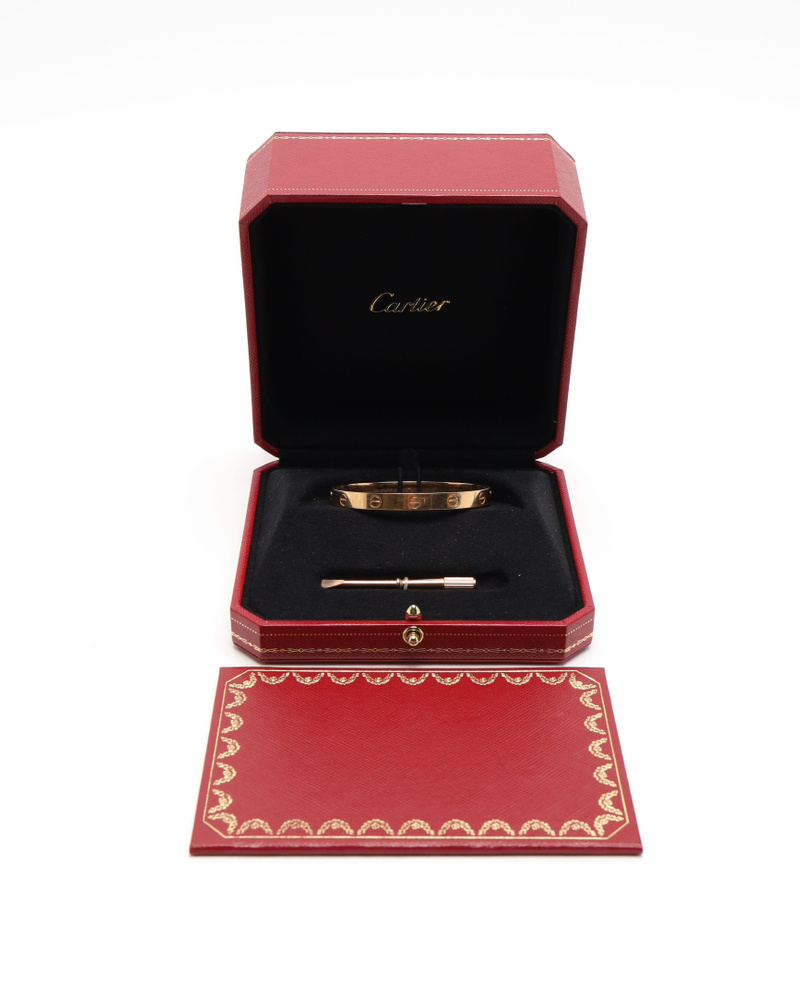 Cartier Love Bracelet, 18kt Rose Gold