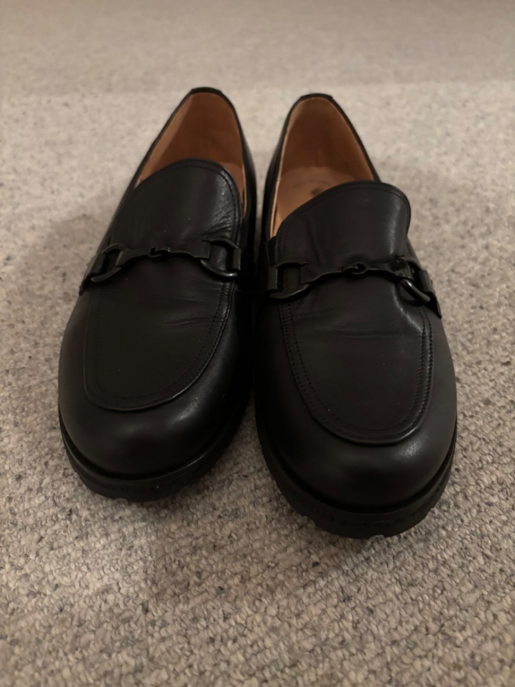 Gabor Mocassins en cuir avec boucle Noir