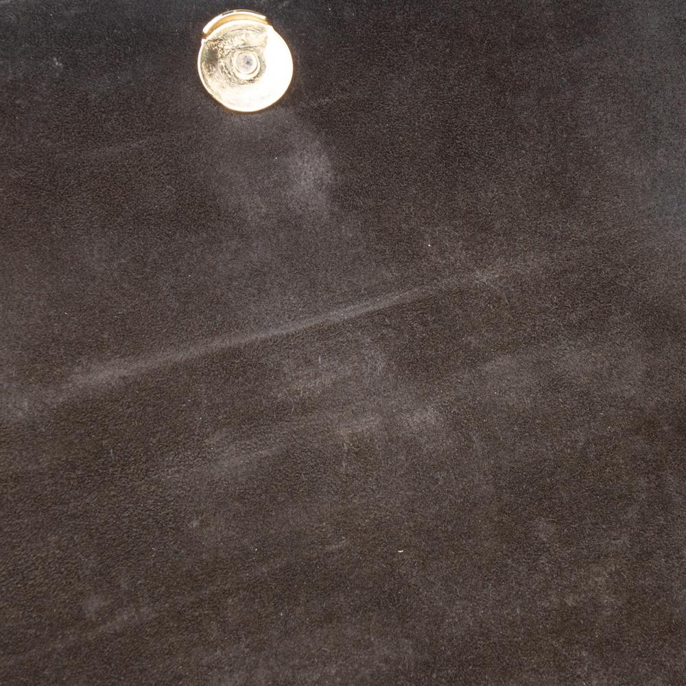 Saint Laurent B Saint Laurent Gold Light Gold Calf Leather Small Metallic skin Monogram Sunset Crossbody Italy