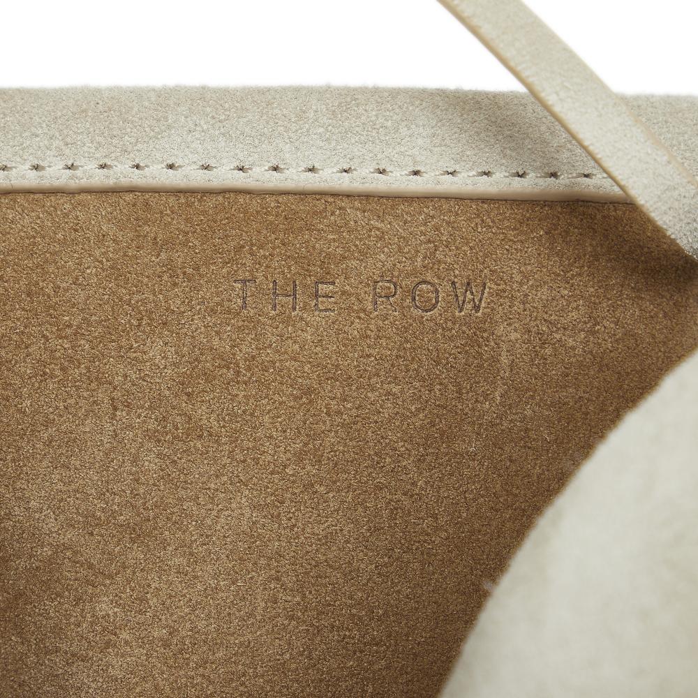 The Row B The Row Brown Beige Suede Leather Small N/S Park Tote Italy