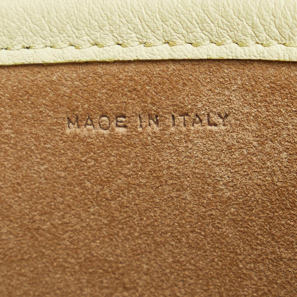 The Row AB The Row Yellow Light Yellow Calf Leather Medium N/S Park Tote Italy