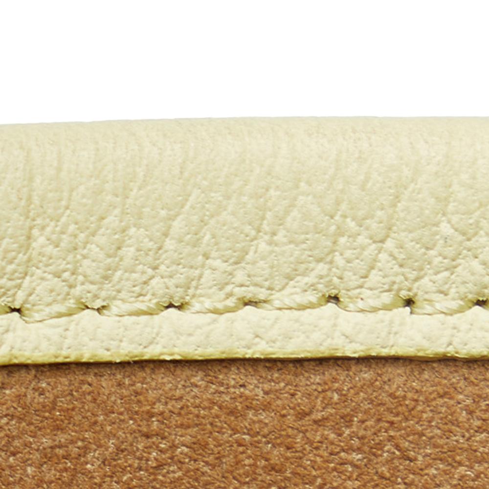 The Row AB The Row Yellow Light Yellow Calf Leather Medium N/S Park Tote Italy