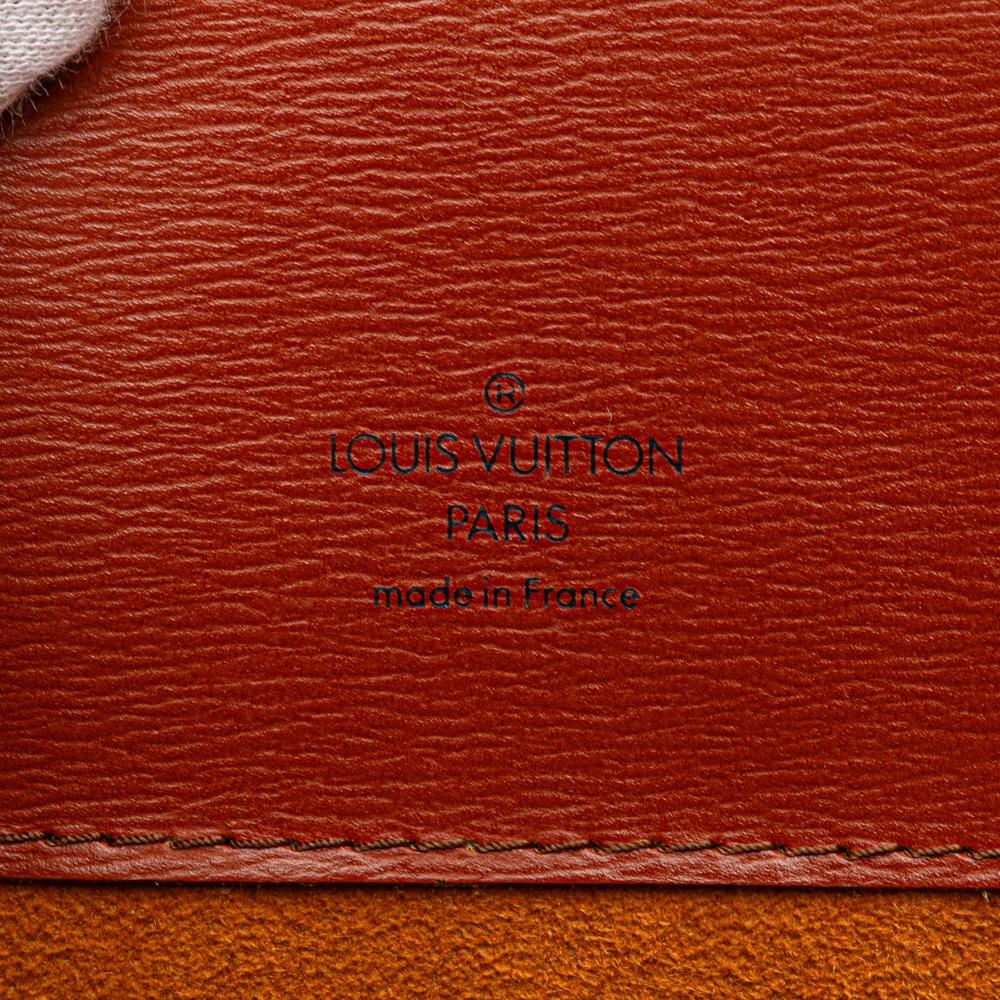 Louis Vuitton B Louis Vuitton Brown Epi Leather Leather Epi Cluny France