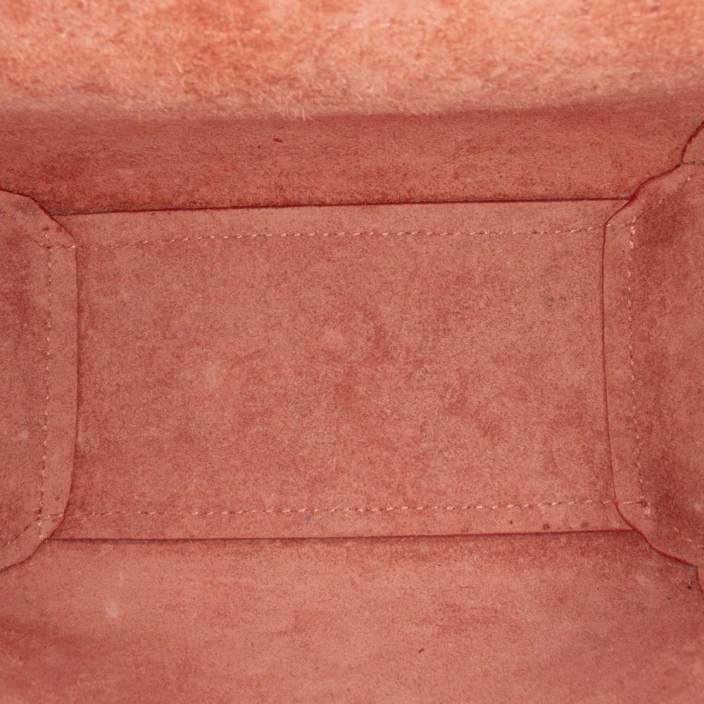 Celine B Celine Orange Calf Leather Pico Grained skin Belt Bag Italy