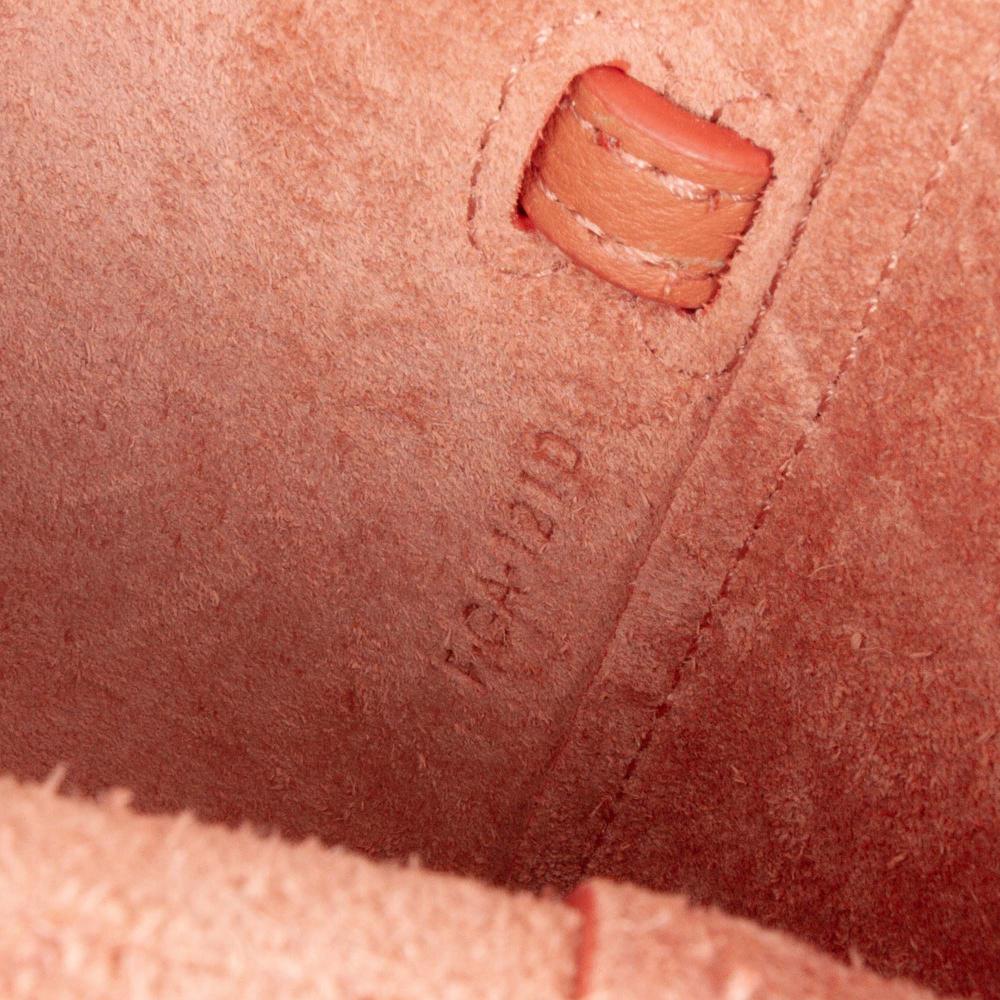 Celine B Celine Orange Calf Leather Pico Grained skin Belt Bag Italy