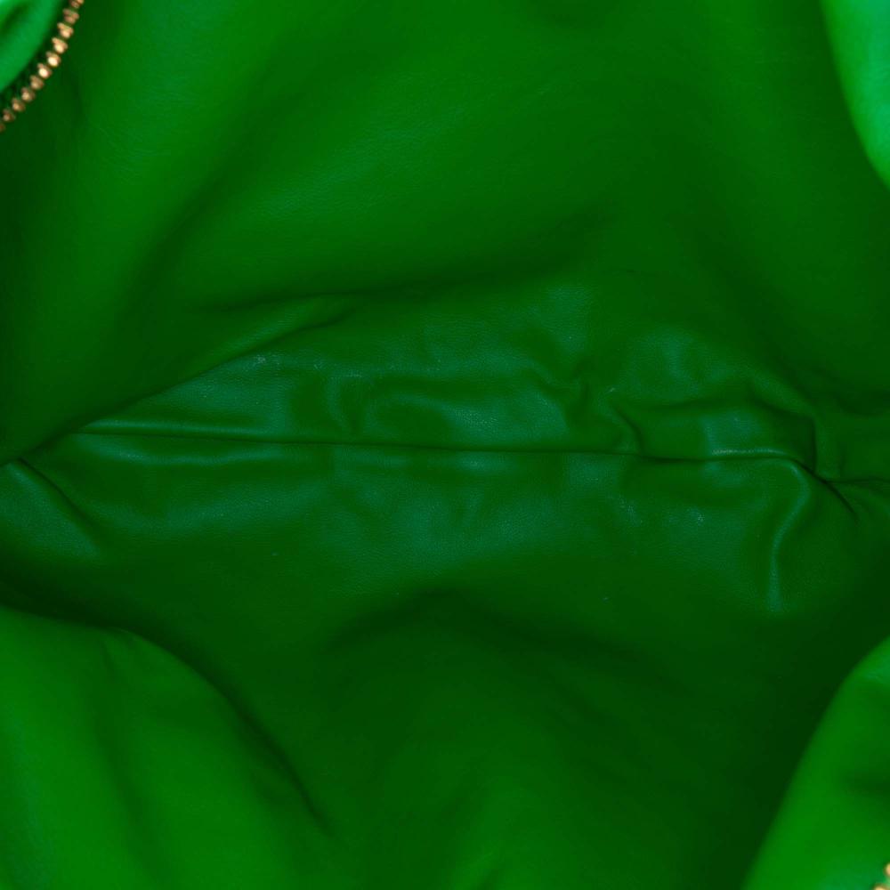 Bottega Veneta B Bottega Veneta Green Nappa Leather Leather Teen Nappa Intrecciato Jodie Italy