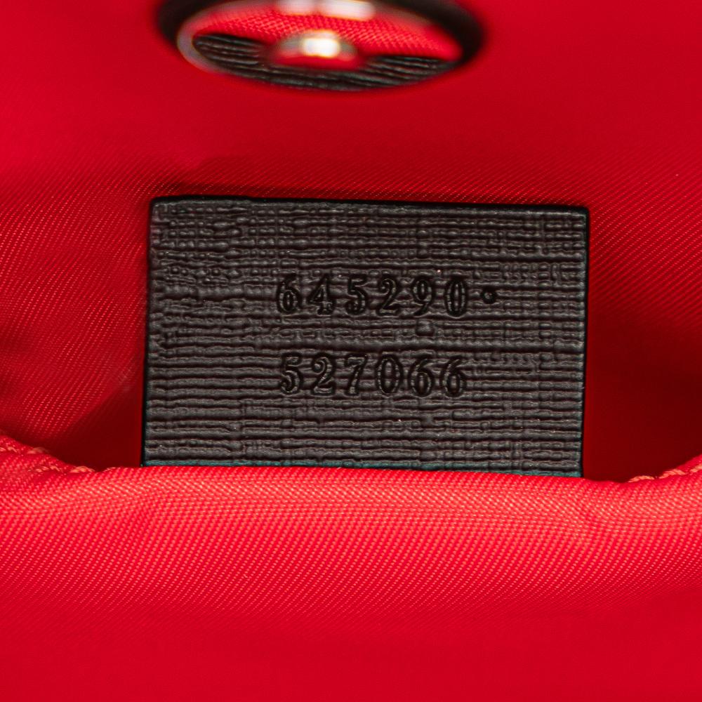 Gucci AB Gucci Brown Beige Coated Canvas Fabric Childrens GG Supreme Cat Tote Italy