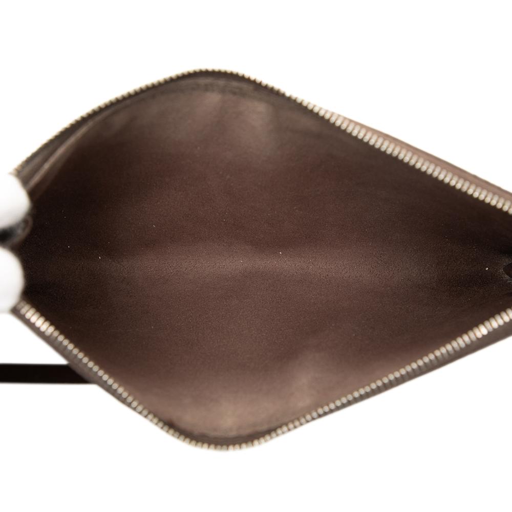 Louis Vuitton B Louis Vuitton Brown Dark Brown Epi Leather Leather Epi Pochette Accessoires France