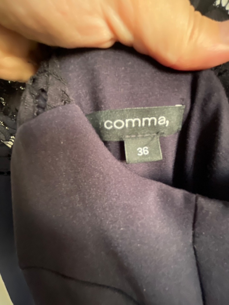 Comma Dunkelblauer Jumpsuit