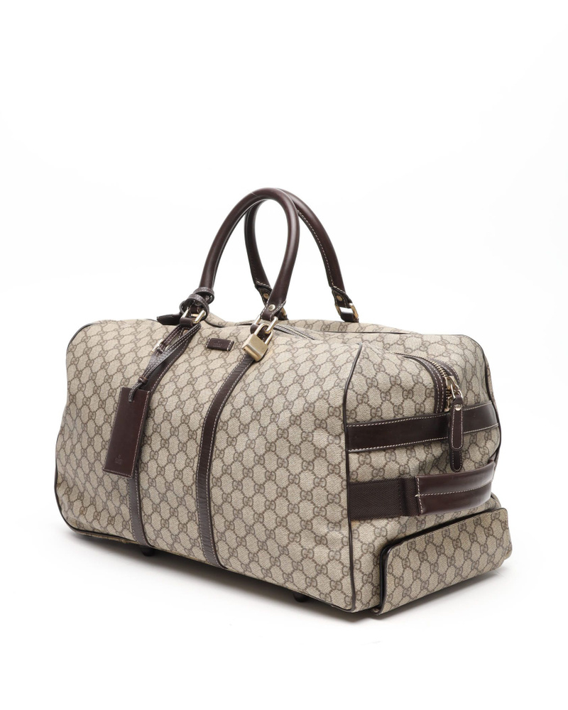 Gucci GG Supreme Rolling Weekend Bag