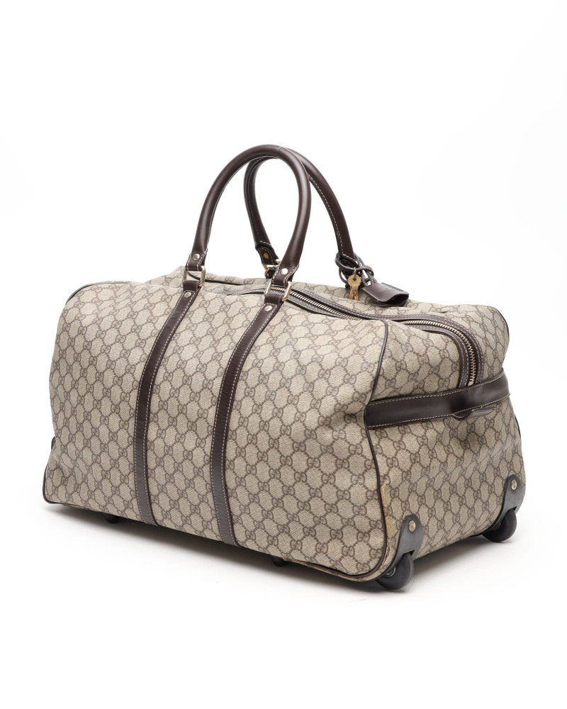 Gucci GG Supreme Rolling Weekend Bag