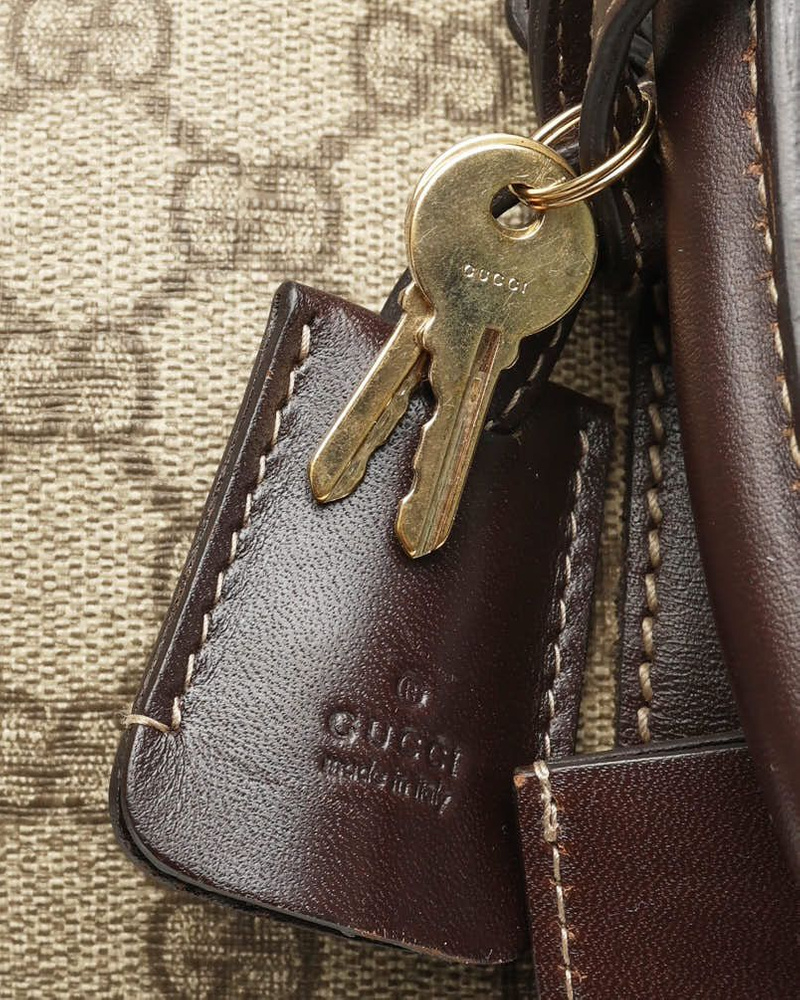 Gucci GG Supreme Rolling Weekend Bag