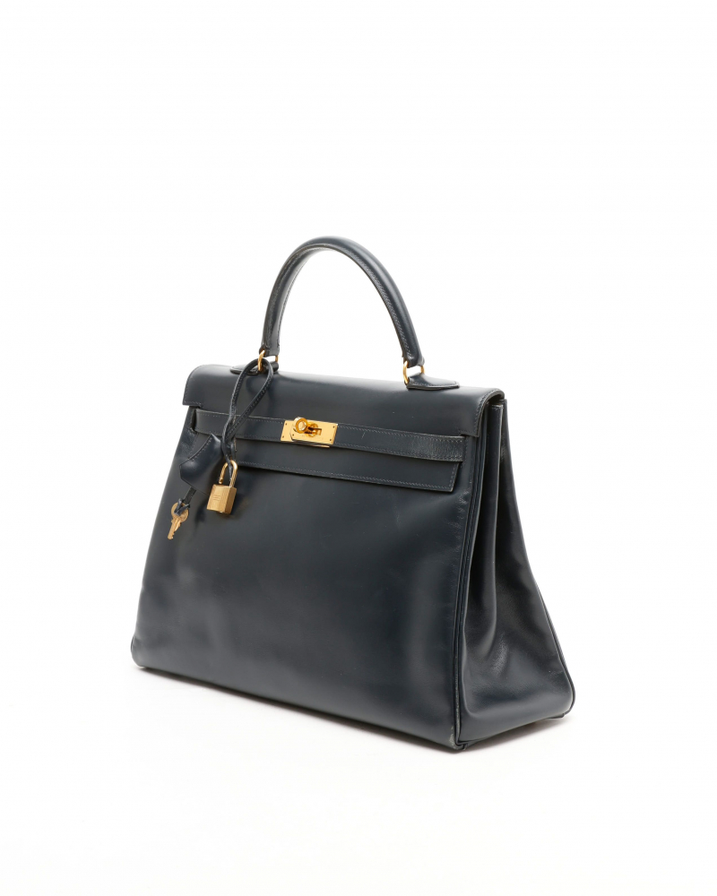 Hermès Kelly 35 Box Retourne Bag