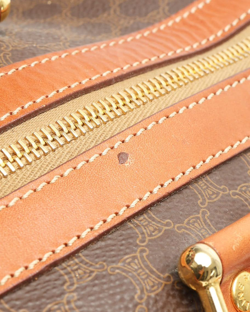 Celine Céline Macadam Boston Bag