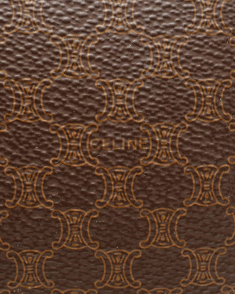 Celine Céline Macadam Boston Bag