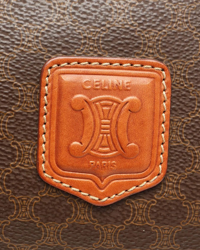 Celine Céline Macadam Boston Bag