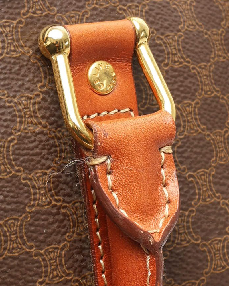 Celine Céline Macadam Boston Bag