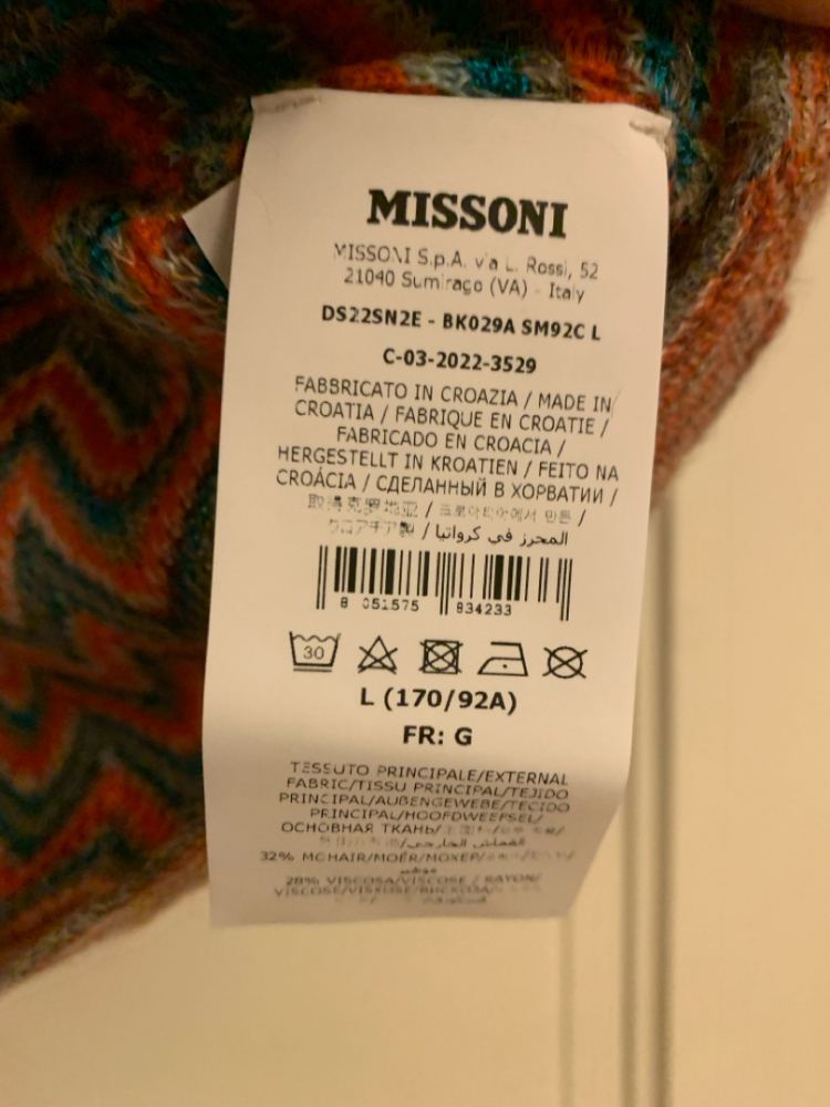 Missoni Pull imprimé classica