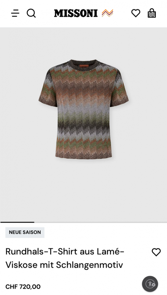 Missoni Pull imprimé classica