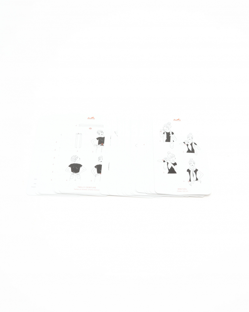 Hermès Knotting Cards