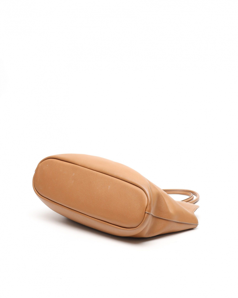 Prada Large Logo-Stamp Soft Tote Bag