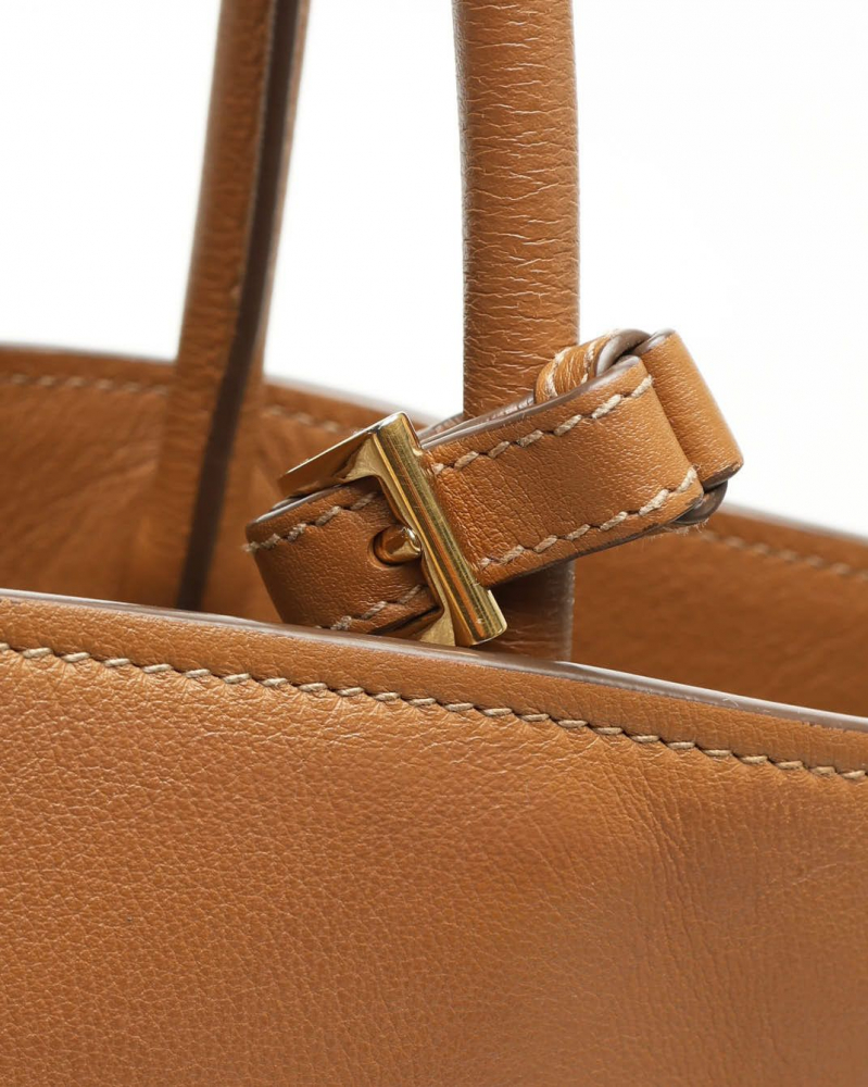 Prada Large Logo-Stamp Soft Tote Bag