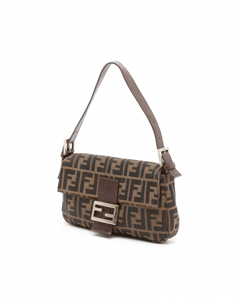 Fendi Zucca Baguette Bag