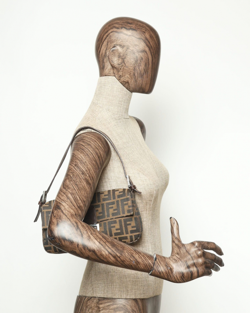 Fendi Zucca Baguette Bag