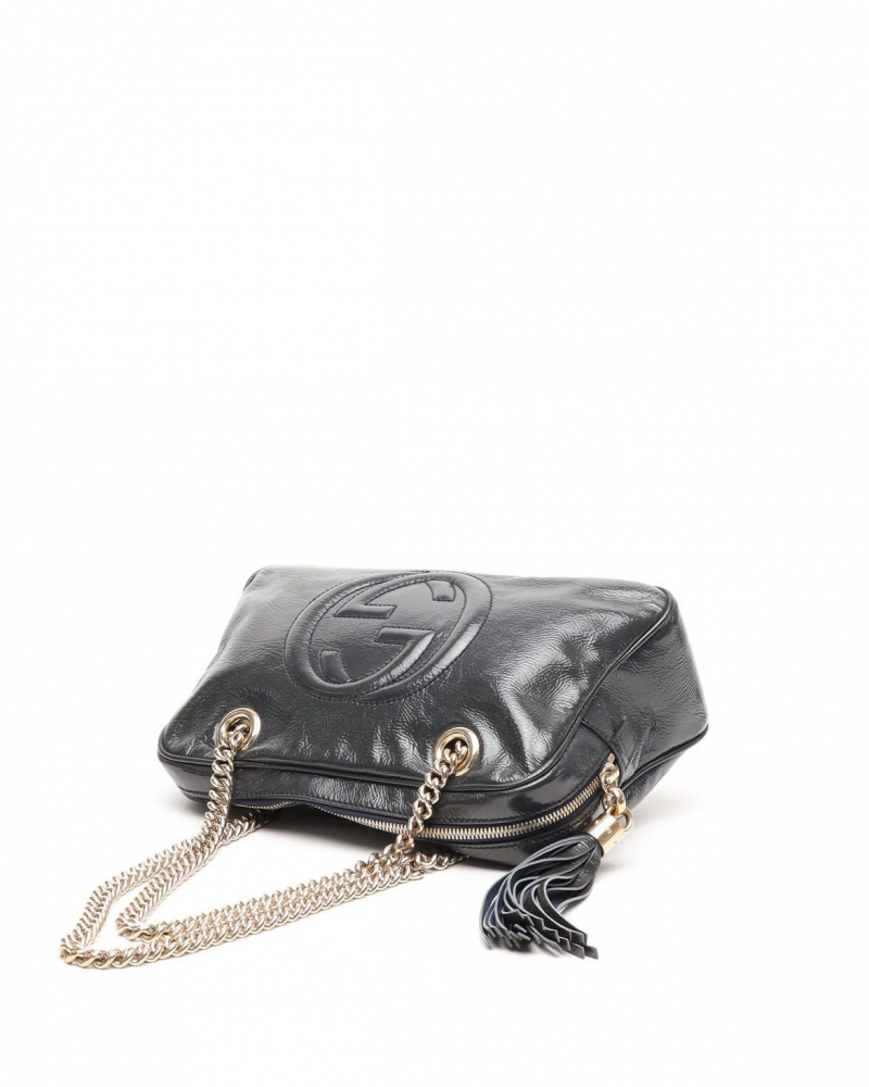 Gucci Patent Soho Chain Bag