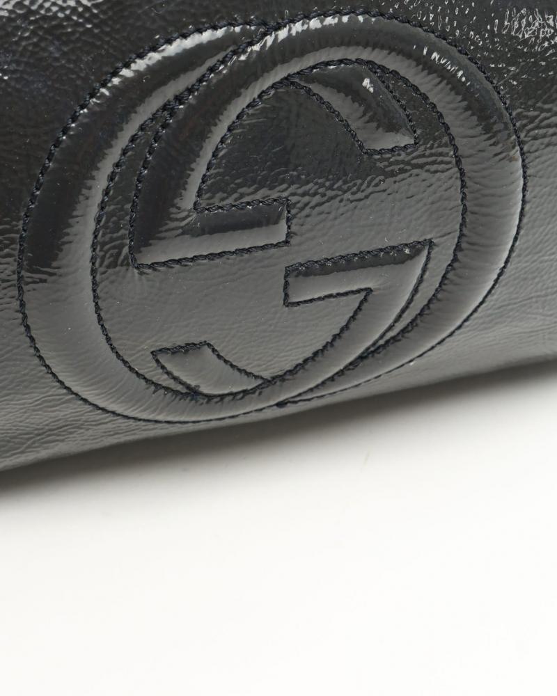 Gucci Patent Soho Chain Bag