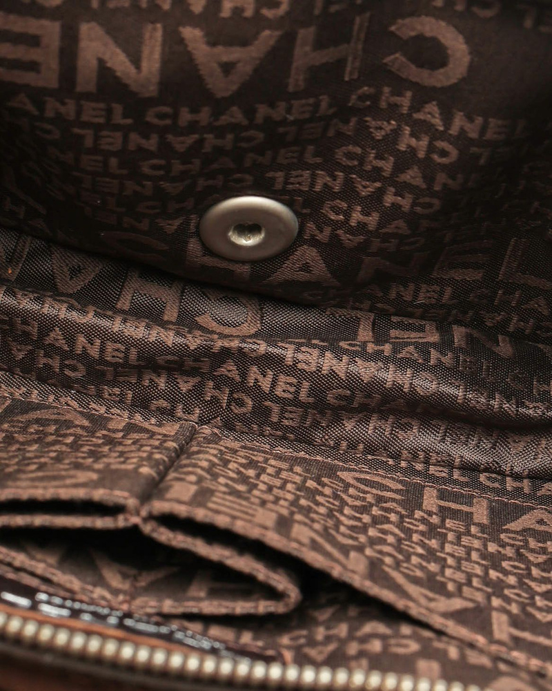 Chanel Nylon Chocolate Bar Double Flap Bag