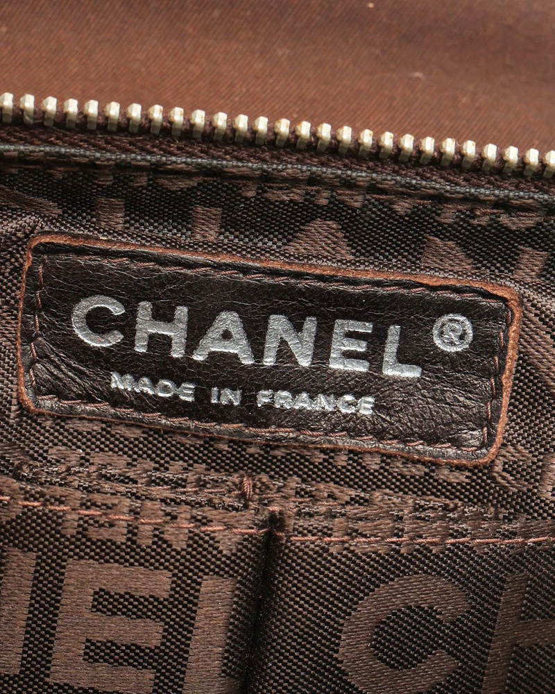 Chanel Nylon Chocolate Bar Double Flap Bag