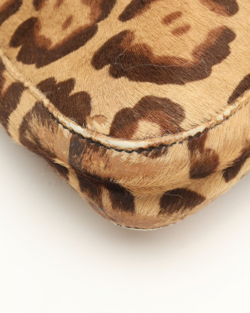 Fendi Leopard Mamma Shoulder Bag