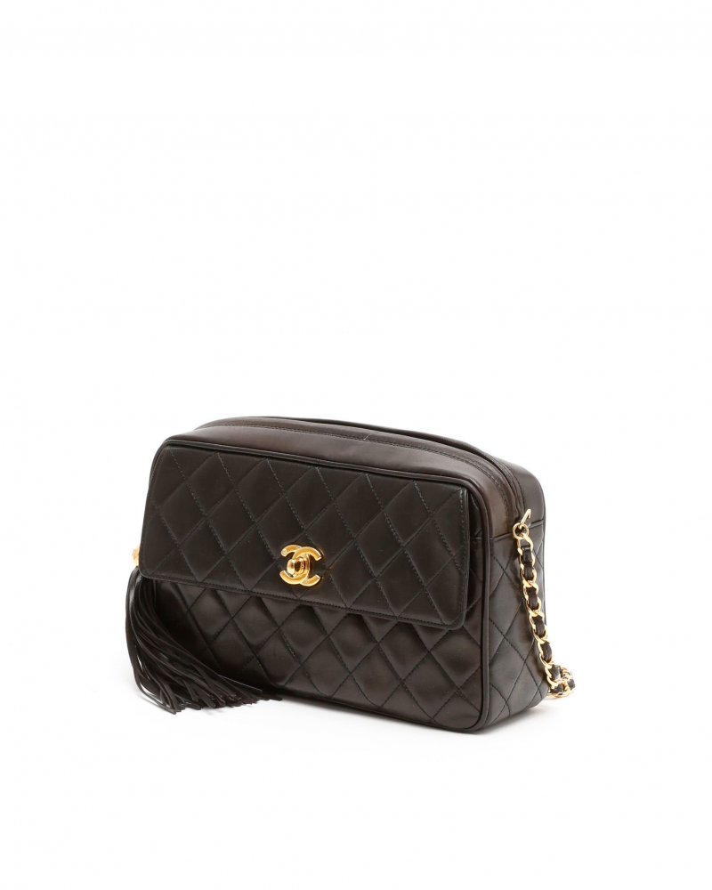 Chanel CC Camera Fringe Bag