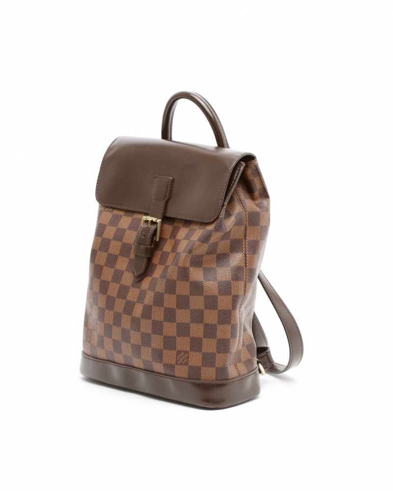 Louis Vuitton Damier Ebene Soho Backpack