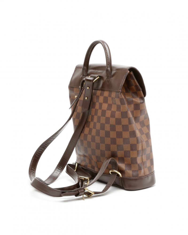 Louis Vuitton Damier Ebene Soho Backpack