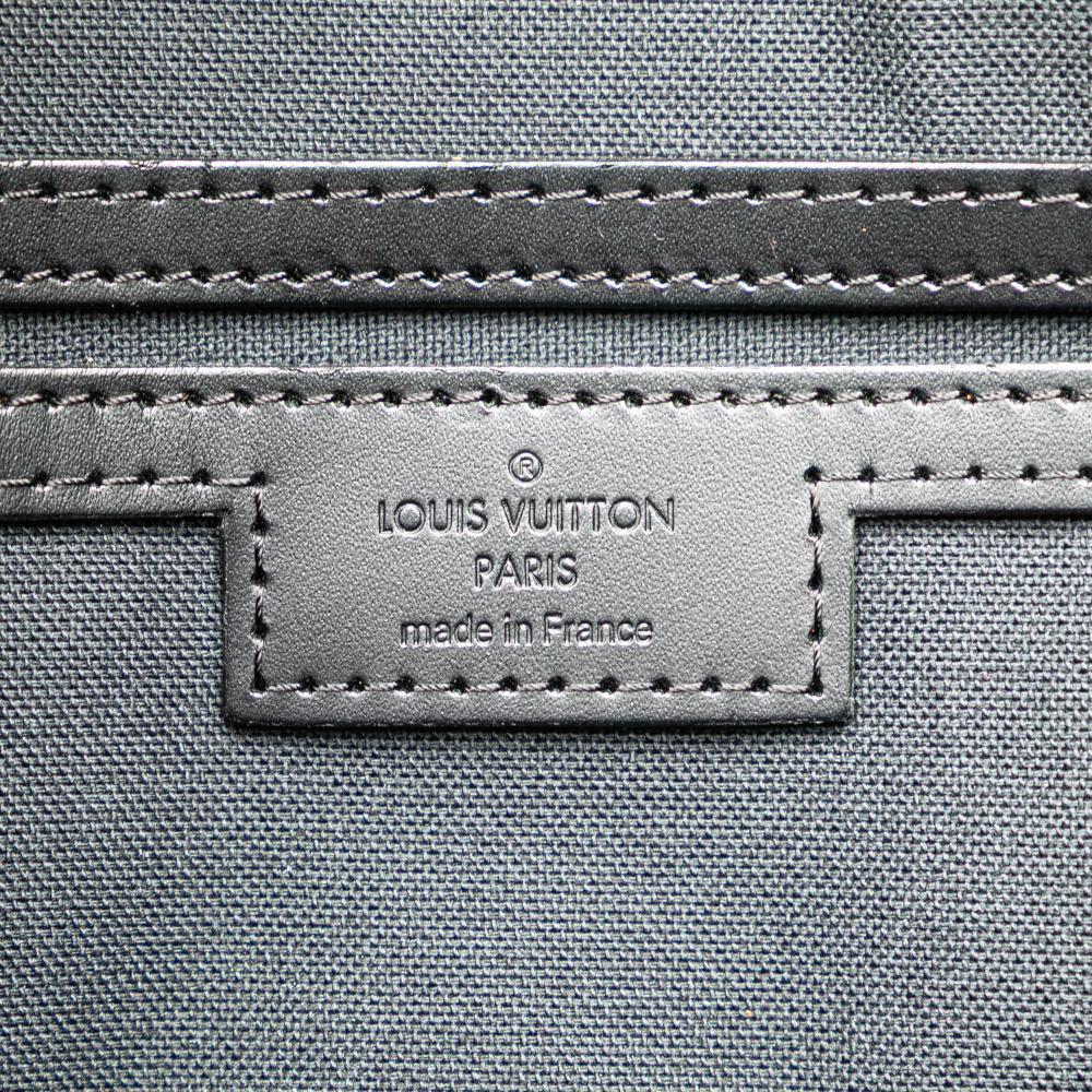Louis Vuitton B Louis Vuitton Black Damier Canvas Canvas Damier Graphite Tadao PM France