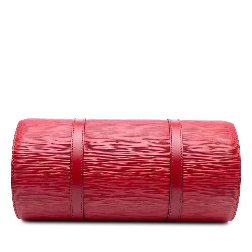 Louis Vuitton B Louis Vuitton Red Epi Leather Leather Epi Soufflot France