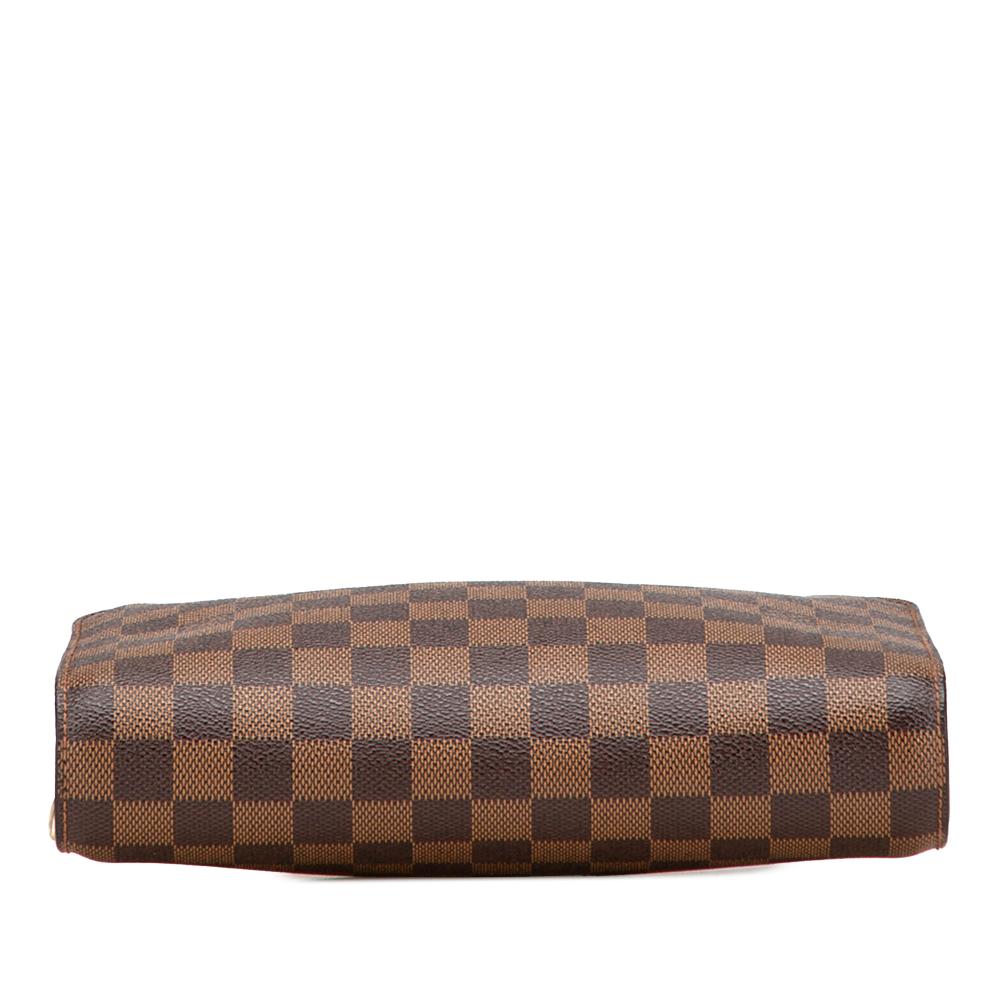 Louis Vuitton AB Louis Vuitton Brown Damier Canvas Fabric Damier Ebene Saint Louis Pochette France