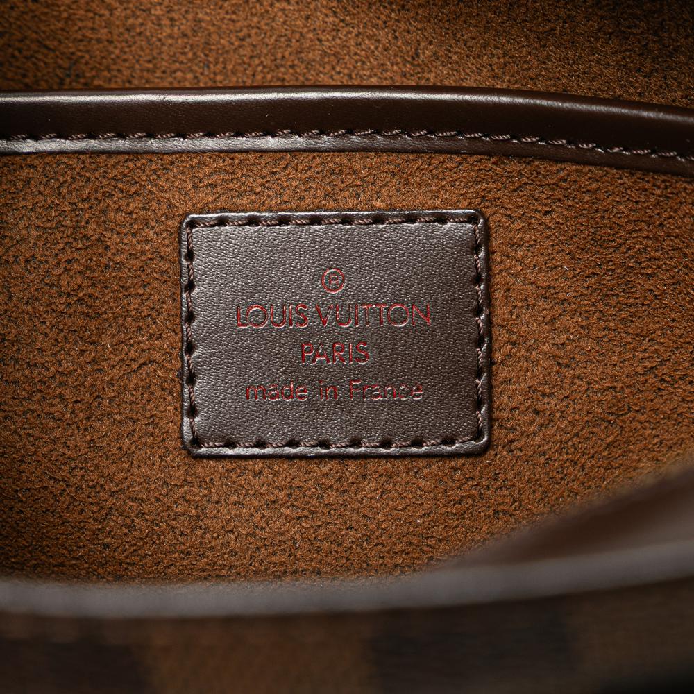 Louis Vuitton AB Louis Vuitton Brown Damier Canvas Fabric Damier Ebene Saint Louis Pochette France