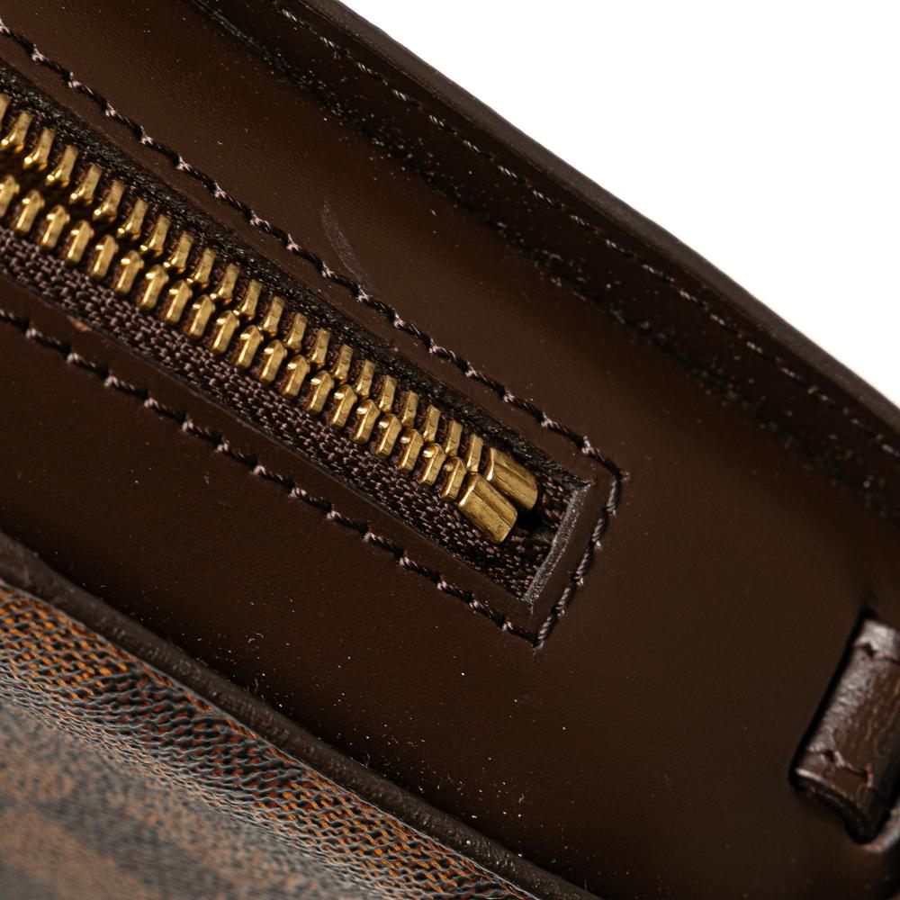 Louis Vuitton AB Louis Vuitton Brown Damier Canvas Fabric Damier Ebene Saint Louis Pochette France