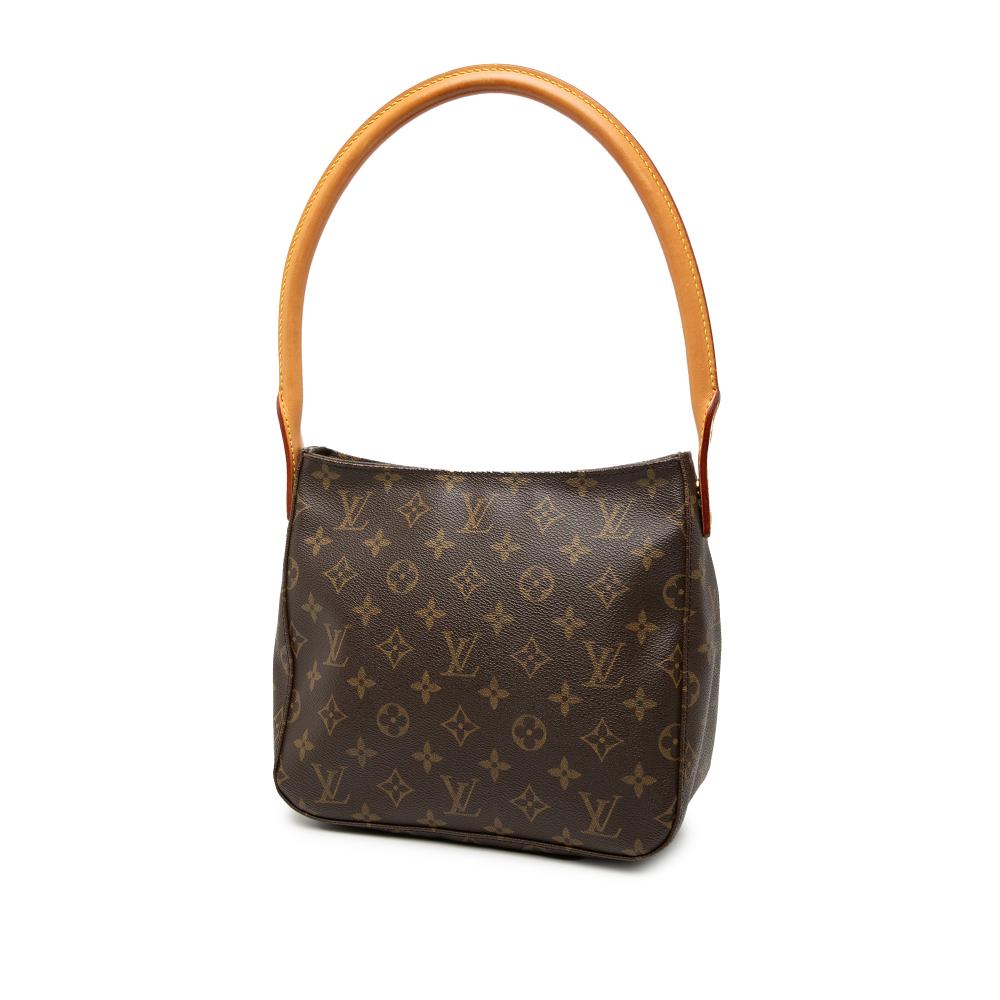 Louis Vuitton AB Louis Vuitton Brown Monogram Canvas Fabric Monogram Looping MM France