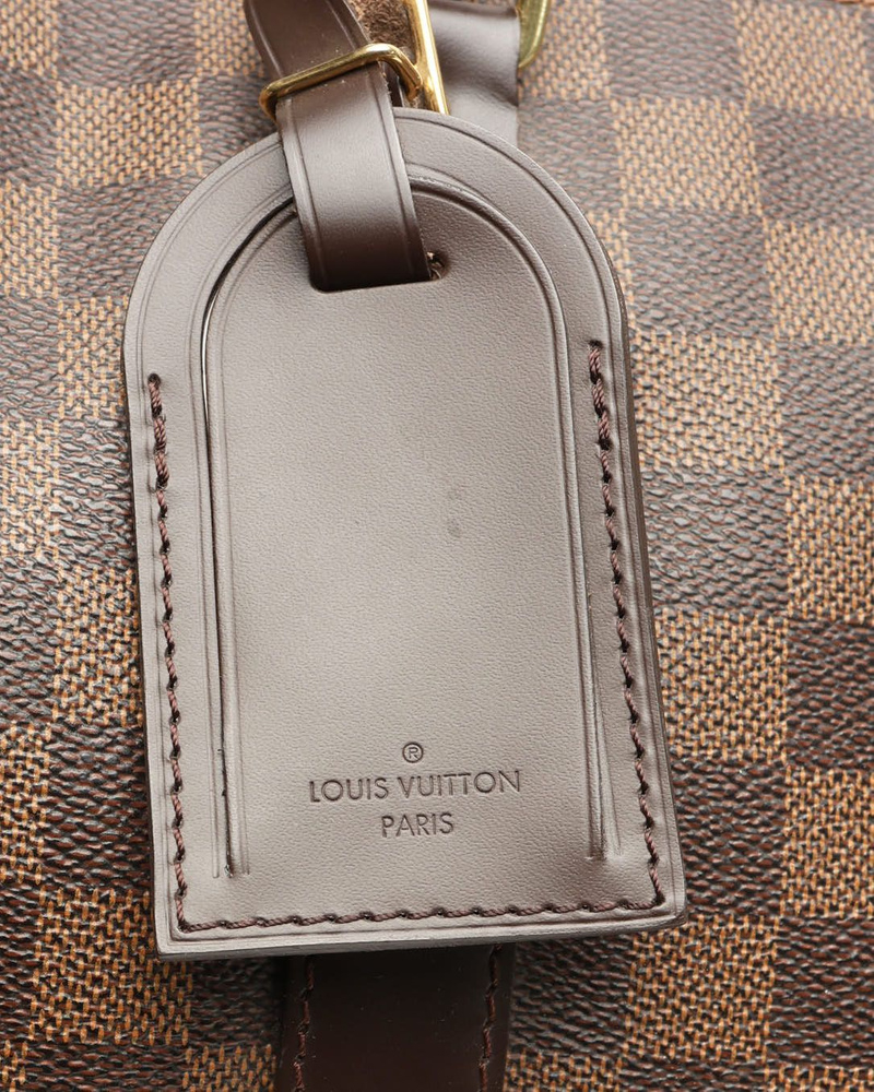Louis Vuitton Damier Ebene Keepall 55 Weekend Bag