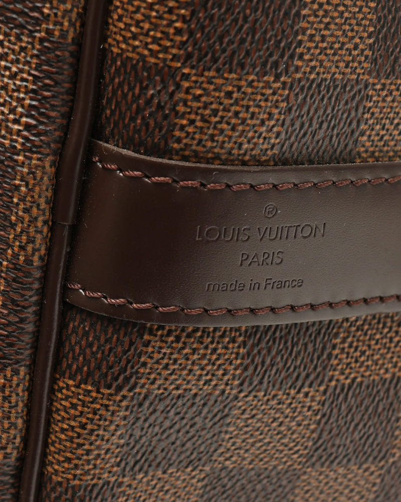 Louis Vuitton Damier Ebene Keepall 55 Weekend Bag