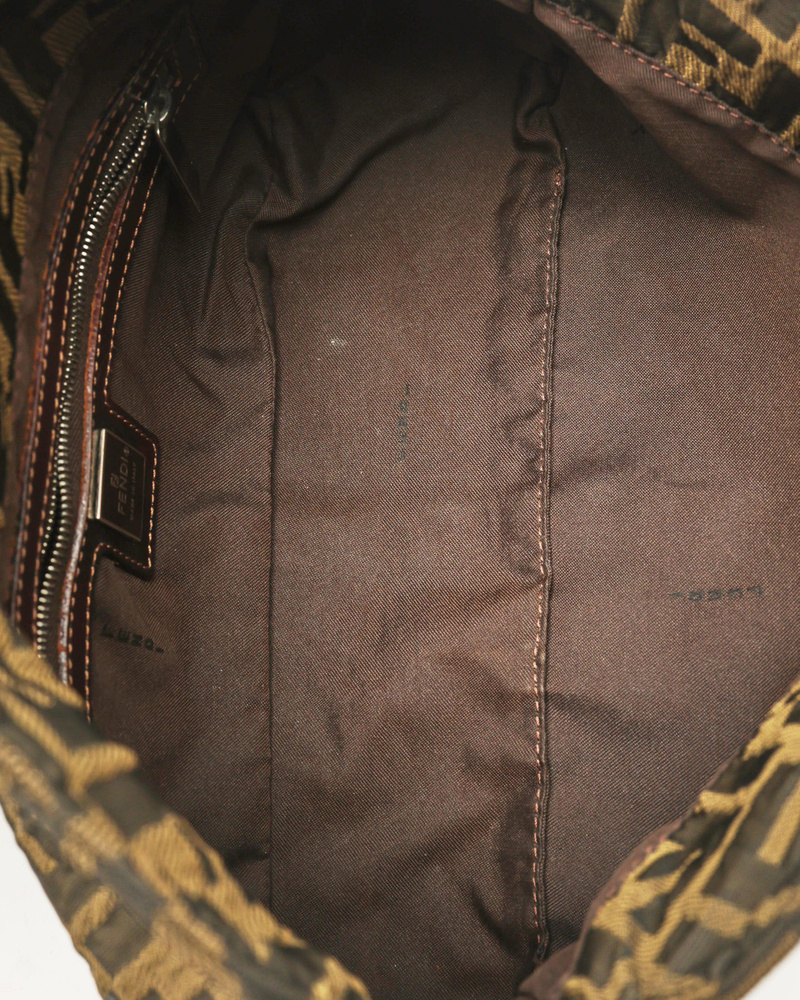 Fendi Zucca Hobo Bag