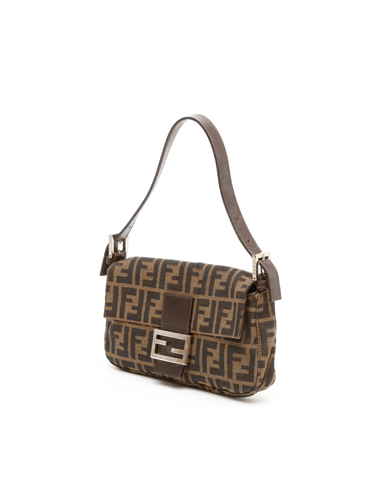 Fendi Zucca Baguette Bag