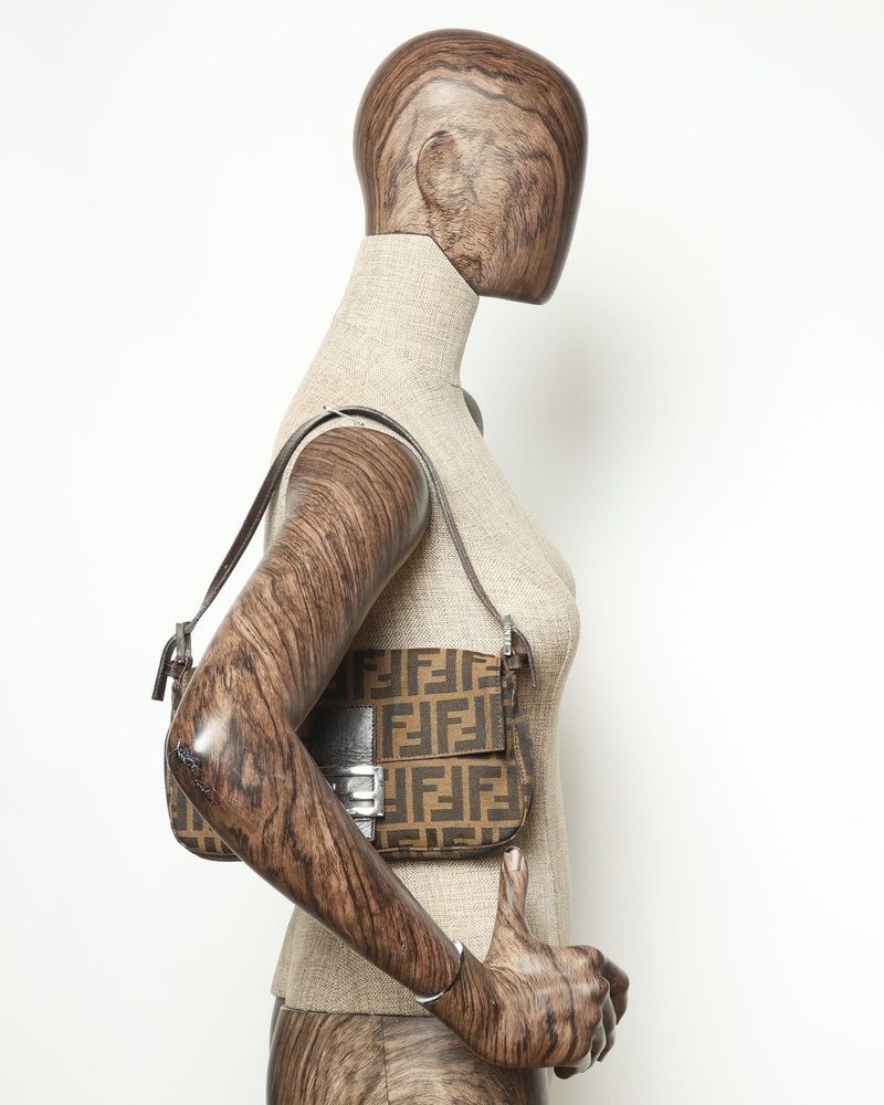 Fendi Zucca Baguette Bag