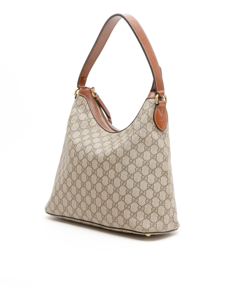Gucci GG Supreme Linea A Hobo Bag